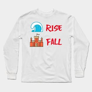 Hamilton Oceans Rise Empires Fall Long Sleeve T-Shirt